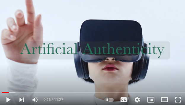 AI and Authenticity Screen